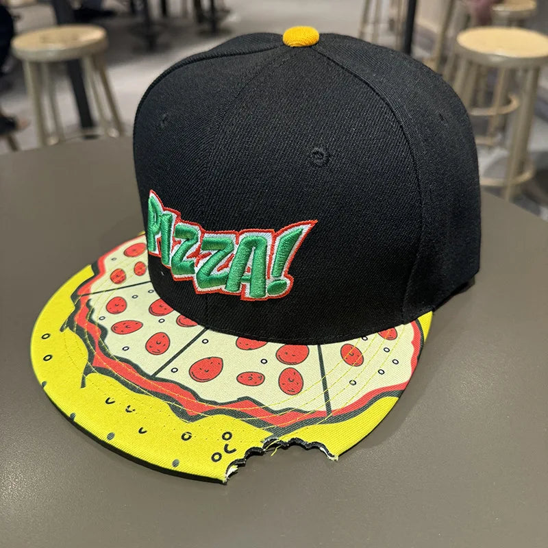 Hip-Hop Hat for Men, Spring and Autumn Big Head Flat Brim  for Women,  Celebrity Baseball Cap, Summer Street Dance Student Hat