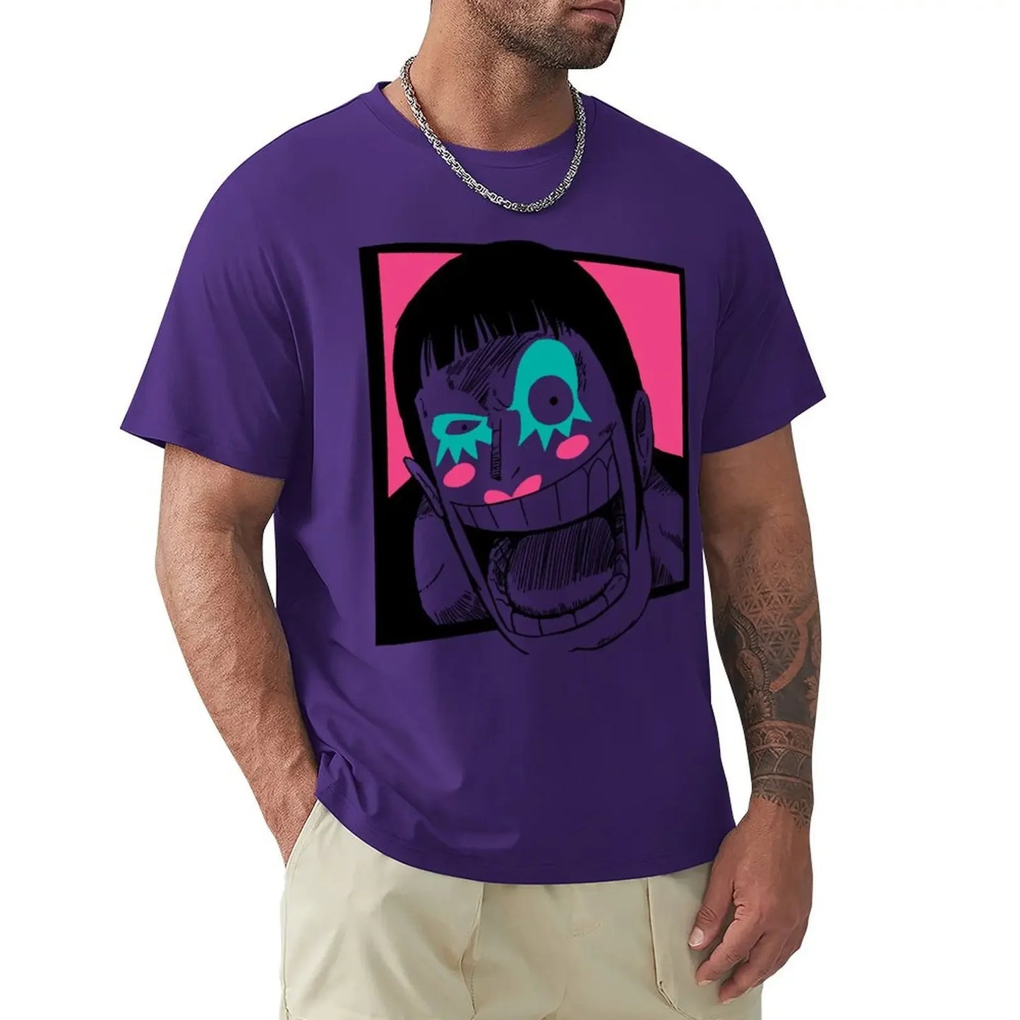 summer clothes customs vintage t shirts men Bentham / Bon Clay / Mr.2 Bon Kurei T-Shirt  graphic t shirts  COTTON  men clothing