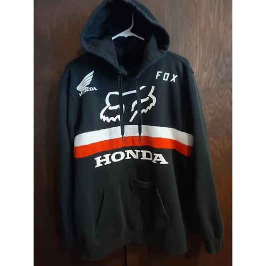 HONDA High-end Trendy Hot Items Items Honda Logo Hoodie Autumn Winter Men's Women's General Street Wear Casual Hoodie Motorcycle