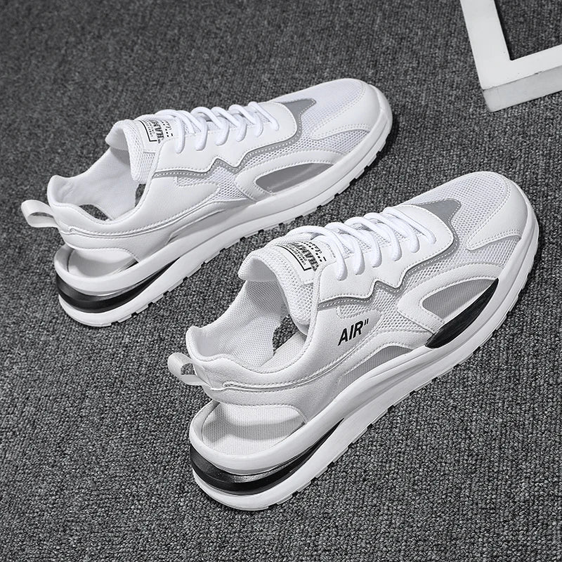 Men's sandals for summer wear, non slip soft sole for teenagers, sports and leisure, thick sole for driving on the beach, hooded