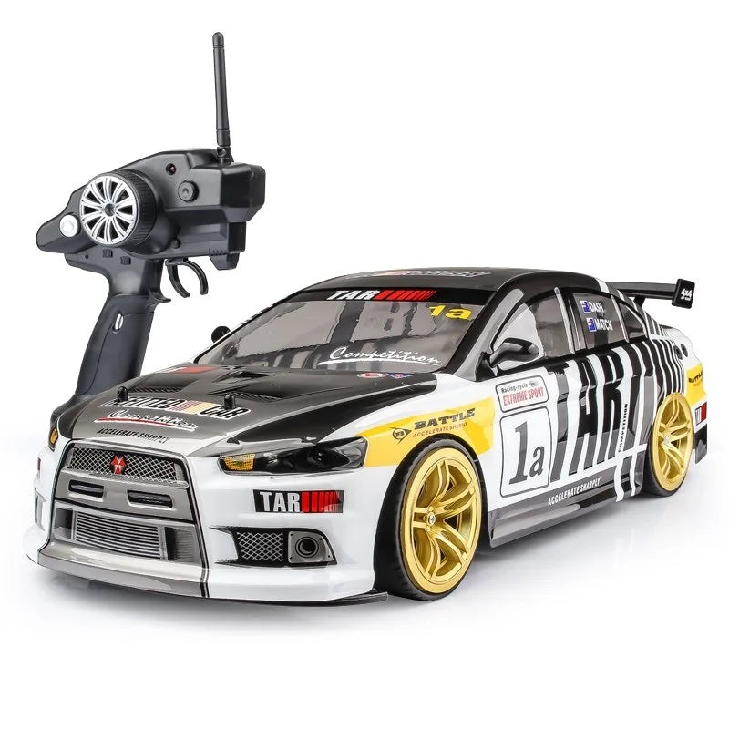 Remote Control Car 1:10 4wd 70km/H High Speed Drift Racing RC Car Simulation Gtr Car Toy Off-Road Rc Car Kids Toys