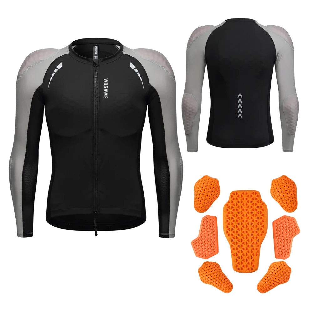 WOSAWE Men's Motorcycle Jacket Lightweight Motocross Motorbike Jacket Clothing Summer Autumn Biker Riding Apparel