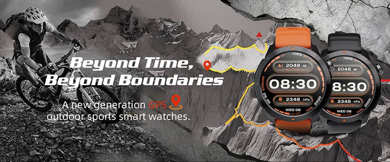 NORTH EDGE Men's Sport Digital Watch – Altimeter, Compass & 50M Waterproof