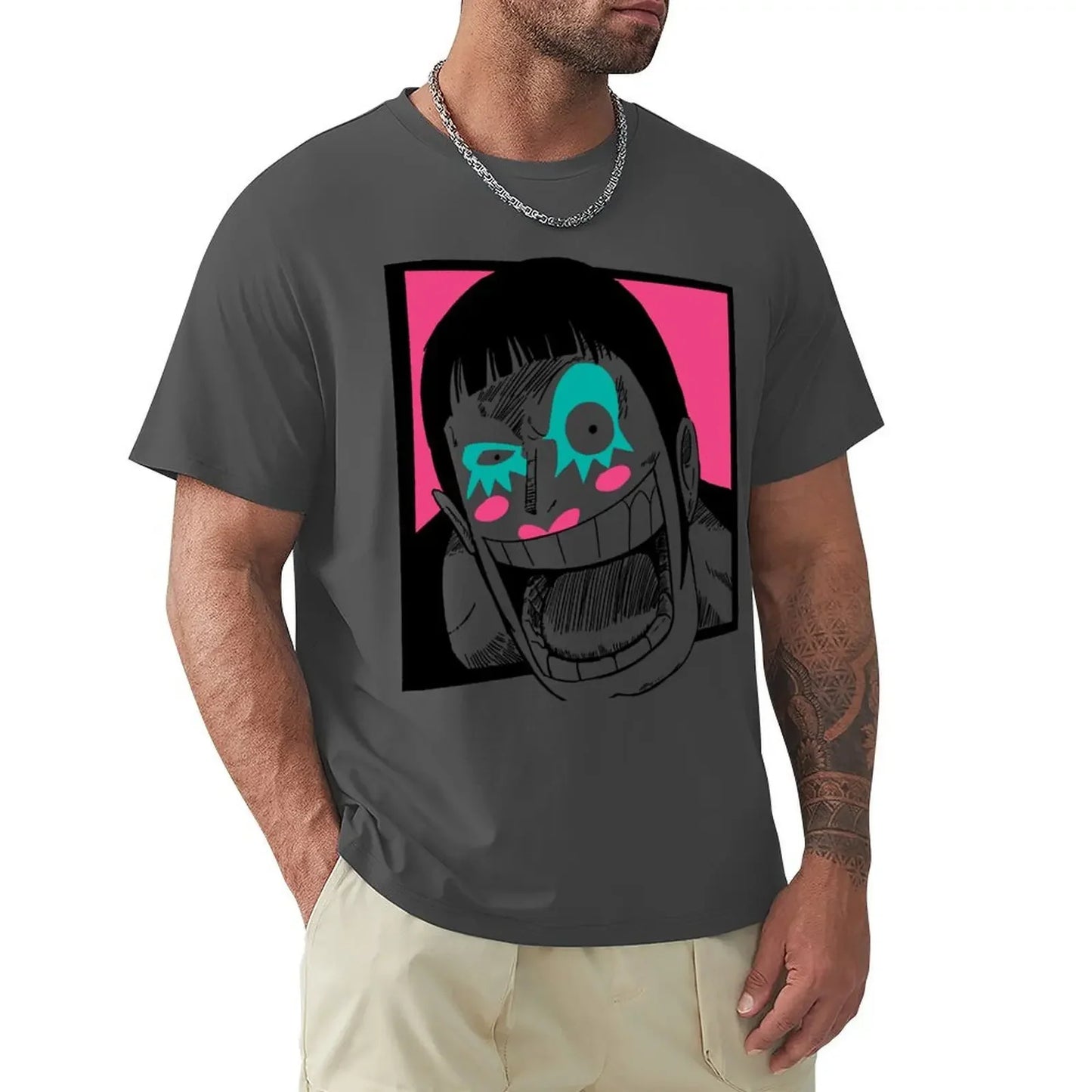 summer clothes customs vintage t shirts men Bentham / Bon Clay / Mr.2 Bon Kurei T-Shirt  graphic t shirts  COTTON  men clothing