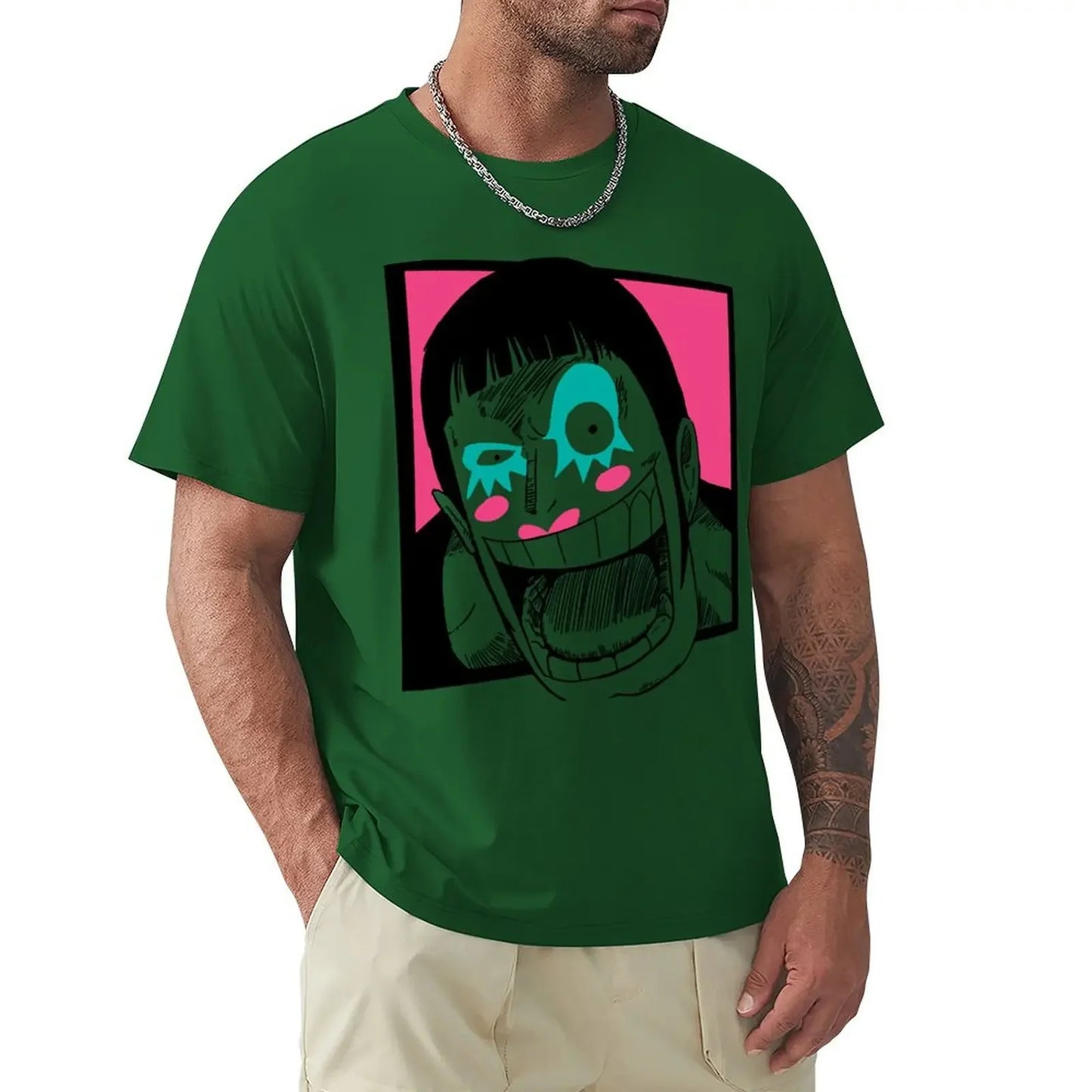 summer clothes customs vintage t shirts men Bentham / Bon Clay / Mr.2 Bon Kurei T-Shirt  graphic t shirts  COTTON  men clothing