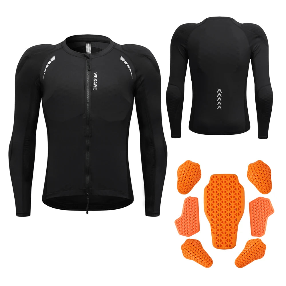 WOSAWE Men's Motorcycle Jacket Lightweight Motocross Motorbike Jacket Clothing Summer Autumn Biker Riding Apparel