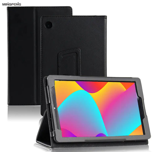 Tablet PC Case Fro 2022 TCL TAB 8 4G 9132G Leather Case Hand Support Bracket PU 9132X1 8 inch Litchi Pattern PU Leather Cover