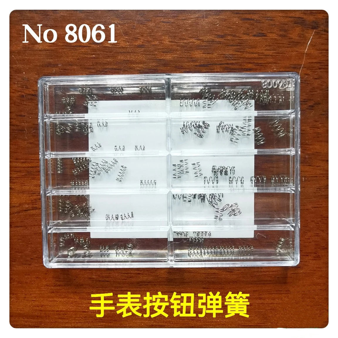 Watch Repair Accessories Stainless Steel Watch Buttons Compression Springs Watch Handles Crown Buttons Springs Mixed Packaging
