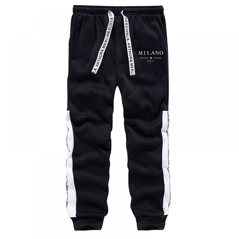 Men's Printed Tracksuit — Casual Hoodie & Jogger Pants Sportswear Set