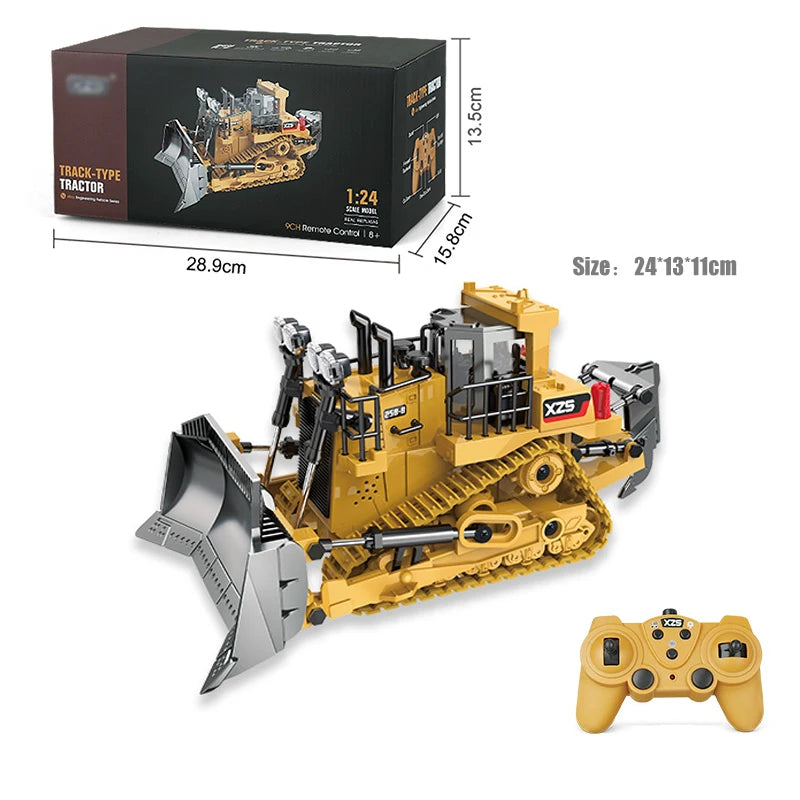 RC Car Children Toys Remote Control Car Toys For Boys Radio Control Excavator Dump Truck Bulldozer Electric car Kids Toys Gift
