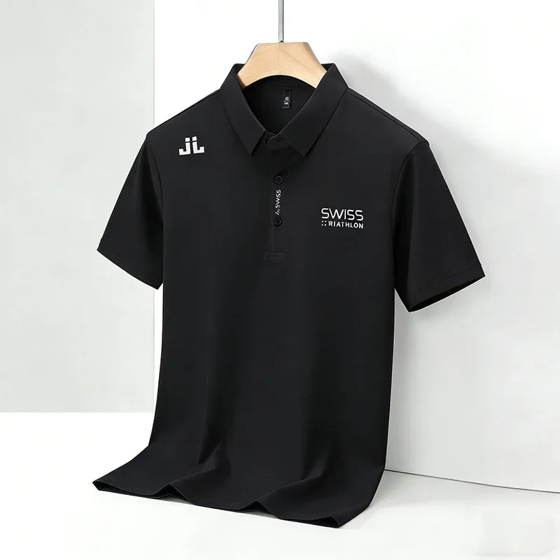 2026 New Men's Regular Fit Short Sleeve Polo Shirt Soft Comfortable Fabric Casual Sport Summer Fashion Top Tee
