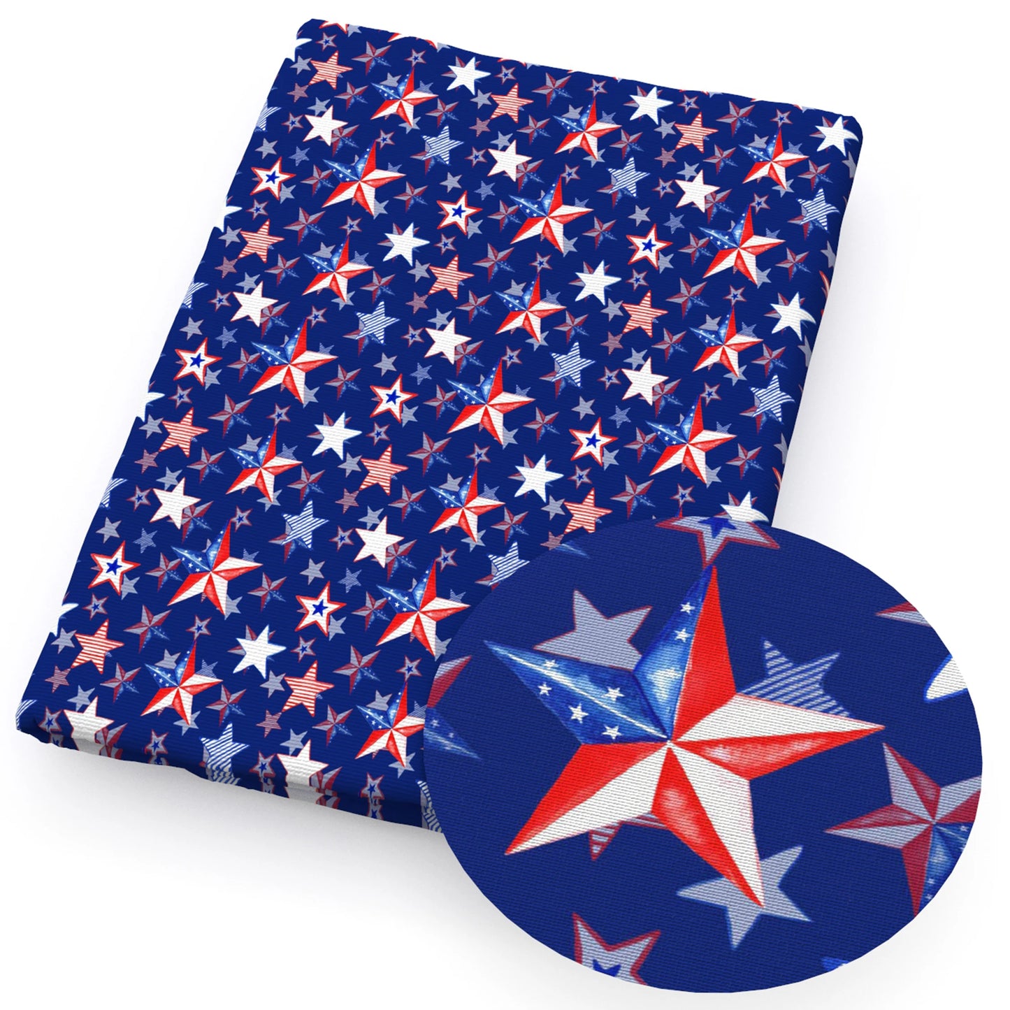 50*145cm 4th Of July Independence Day Polyester Cotton/Swimwear Fabric for Tissue Sewing Quilting Fabrics Needlework Quilt DIY