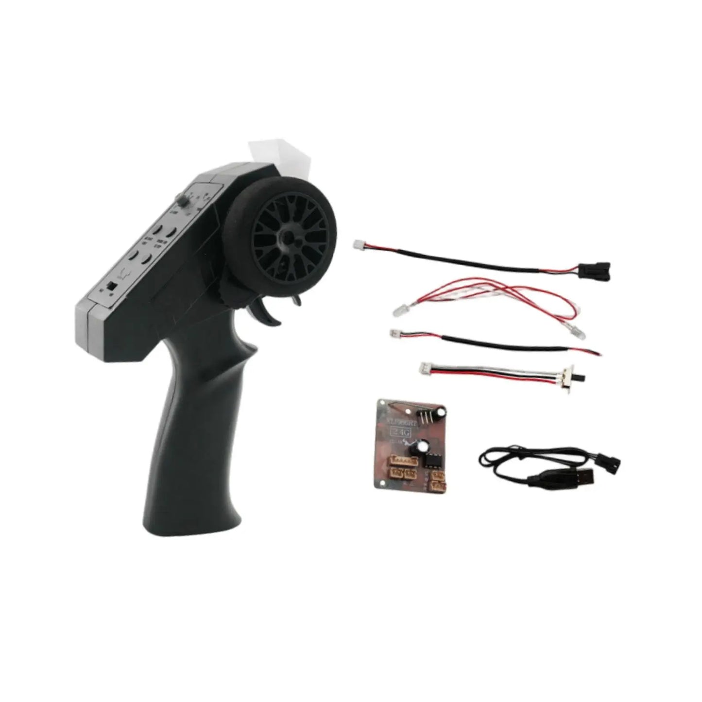 RC Car Remote Controller Sturdy Easy to Install Modification with Receiver Board Upgrade for MN78 MN82 MN99S MN128 Truck