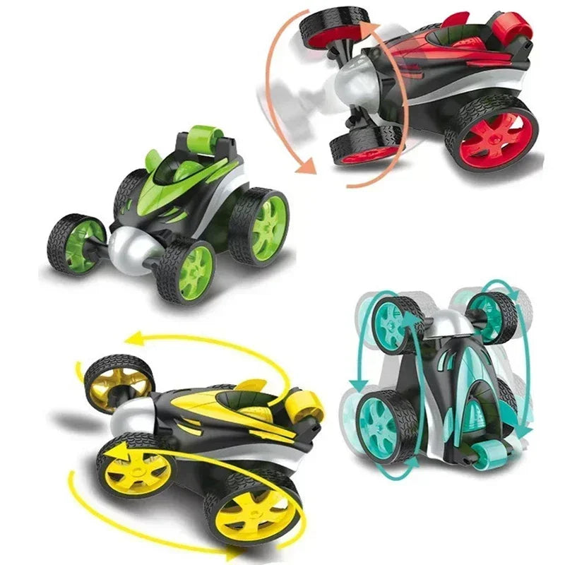 Stunt RC Car Electric Universal Rolling Toy Drift Tumbling Dump Truck Wireless Remote Control Toys Off-road Racing Car Toy