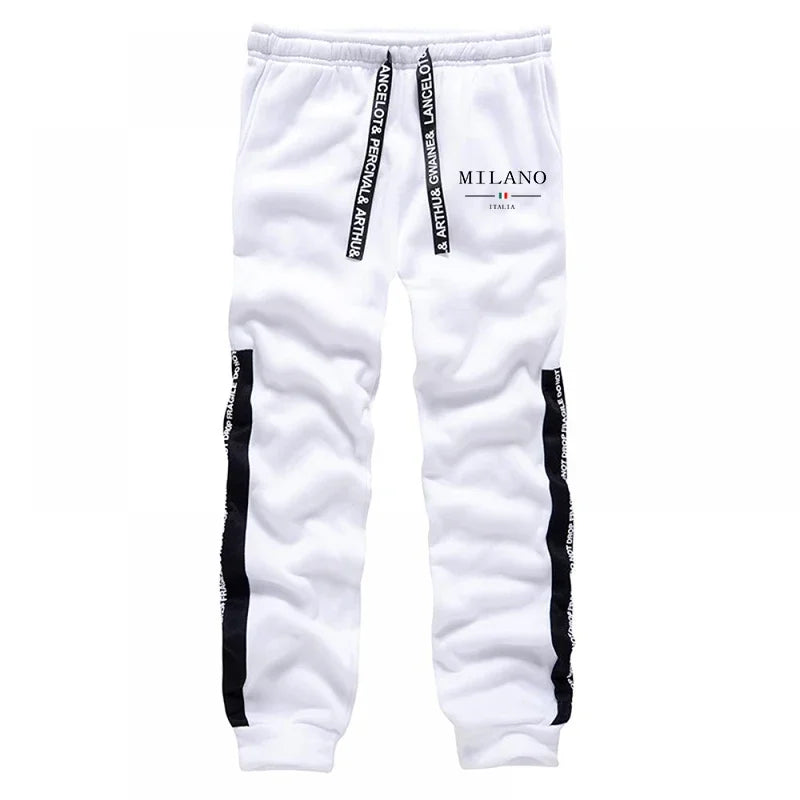 Men's Printed Tracksuit — Casual Hoodie & Jogger Pants Sportswear Set