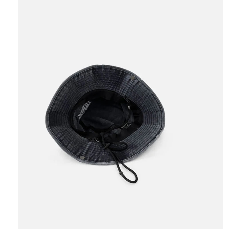 Mountaineering Hat Men's And Women's Vintage Washed Cotton Embroidered Fisherman's Hat Outdoor Sun Protection Western Cowboy Hat