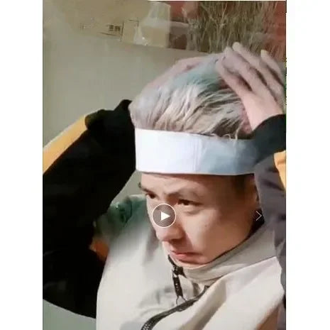 Mens Fashion Wig Cap Hip hop Adjustable Caps Cartoon Cosplay Hair Hat Role-playing Props Pullover Hat Band Vocal Hat Funny Gifts