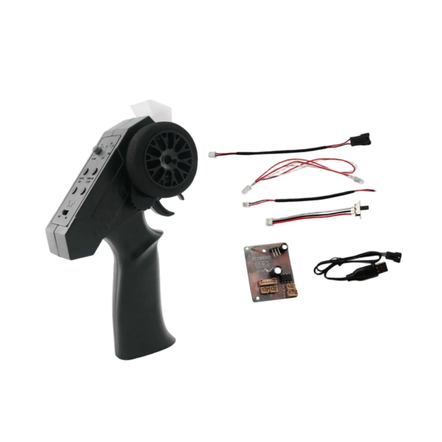 RC Car Remote Controller Sturdy Easy to Install Modification with Receiver Board Upgrade for MN78 MN82 MN99S MN128 Truck