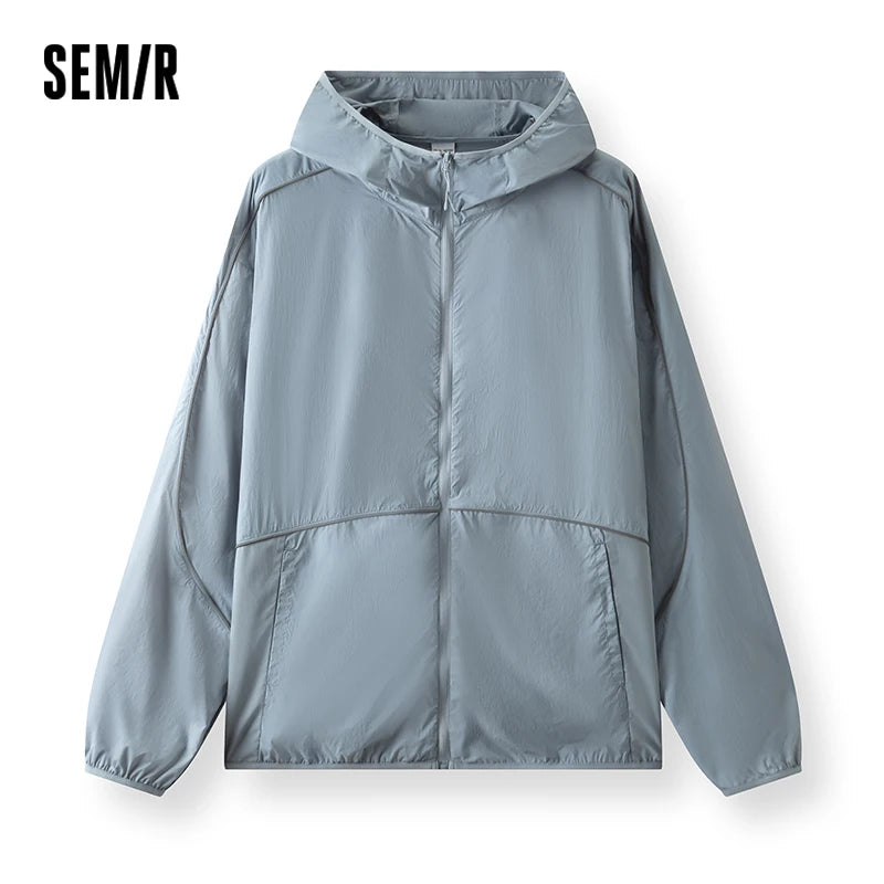 Semir Sun Protection Jacket Men Outdoor Lightweight Cool Feeling Triple Protection 2025 New Summer Top