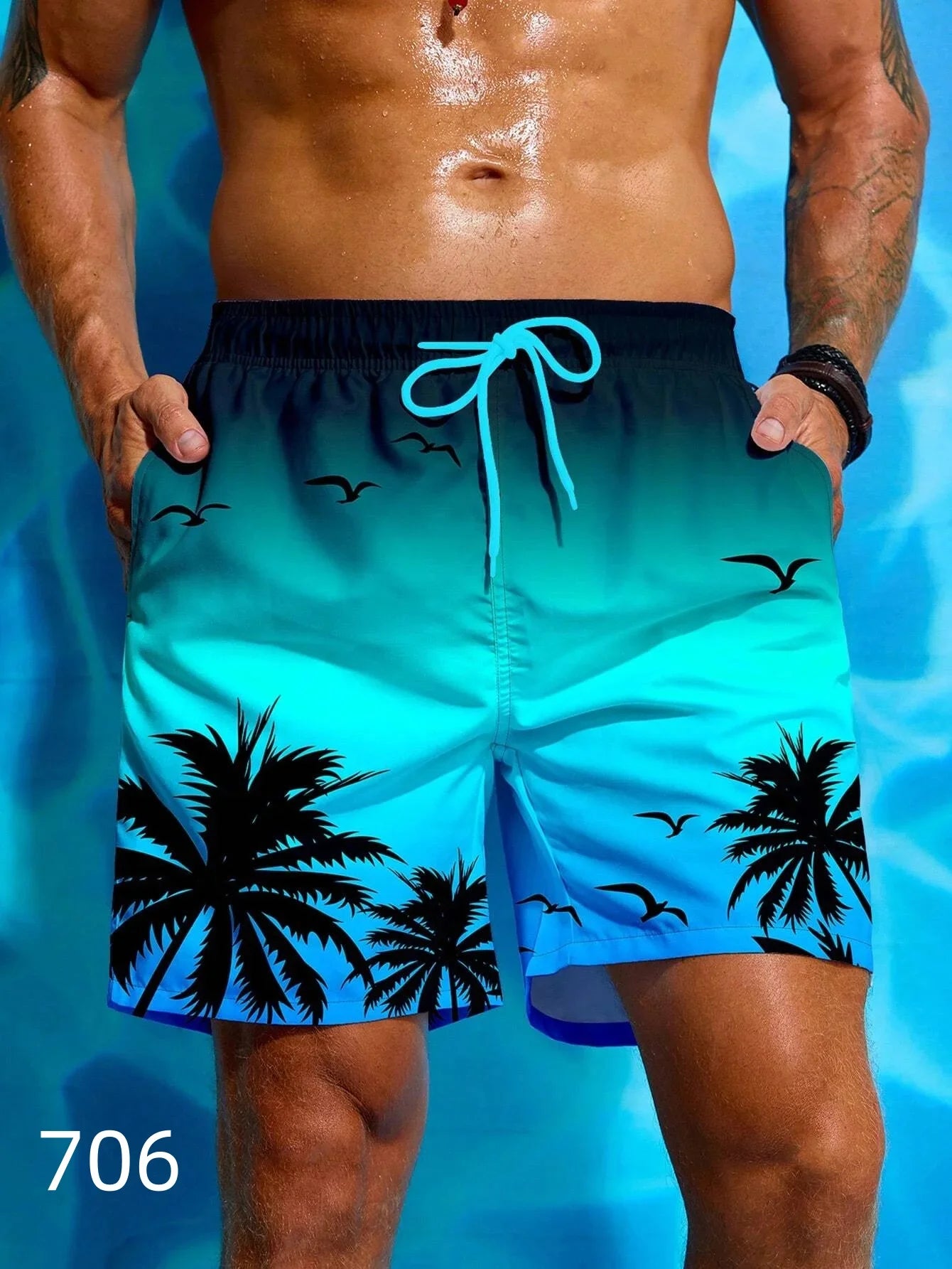 2025 NEW Fitness sports Shorts Man Summer Gyms Workout Male Breathable Mesh shorts Quick Dry Beach Short Pants men Sportswear ﻿