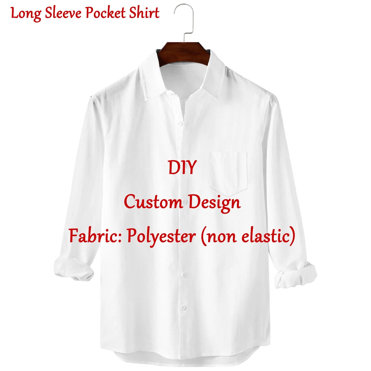 Customized Men's Shirts Summer Hawaiian Short Sleeve Women 3D Custom Design Tops T-shirt Factory Outlet Long Sleeve Shirt