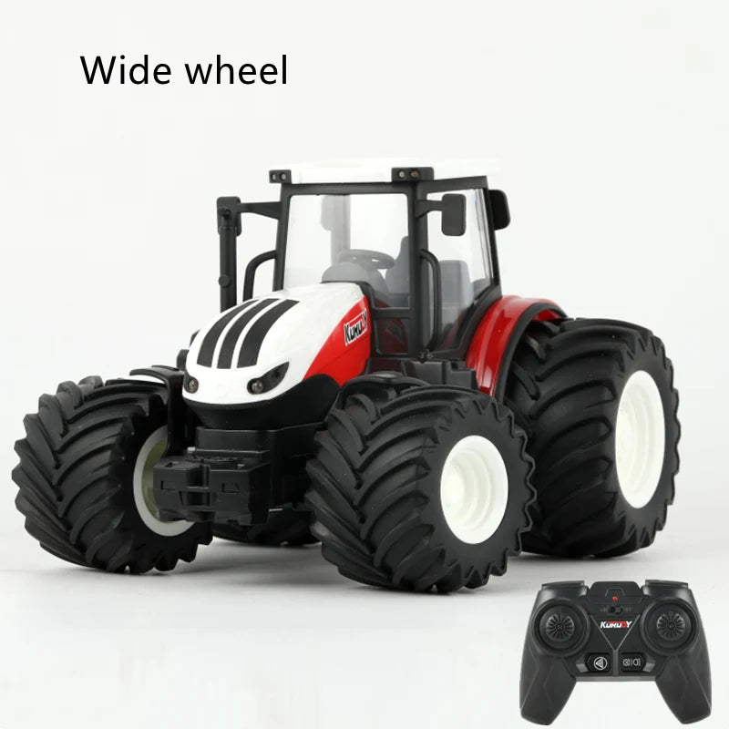 Remote Control Tractor RC Farm Truck Car Trailer 2.4G Farming Simulator Truck Miniature Farm Vehicle Toys Model Children Boy