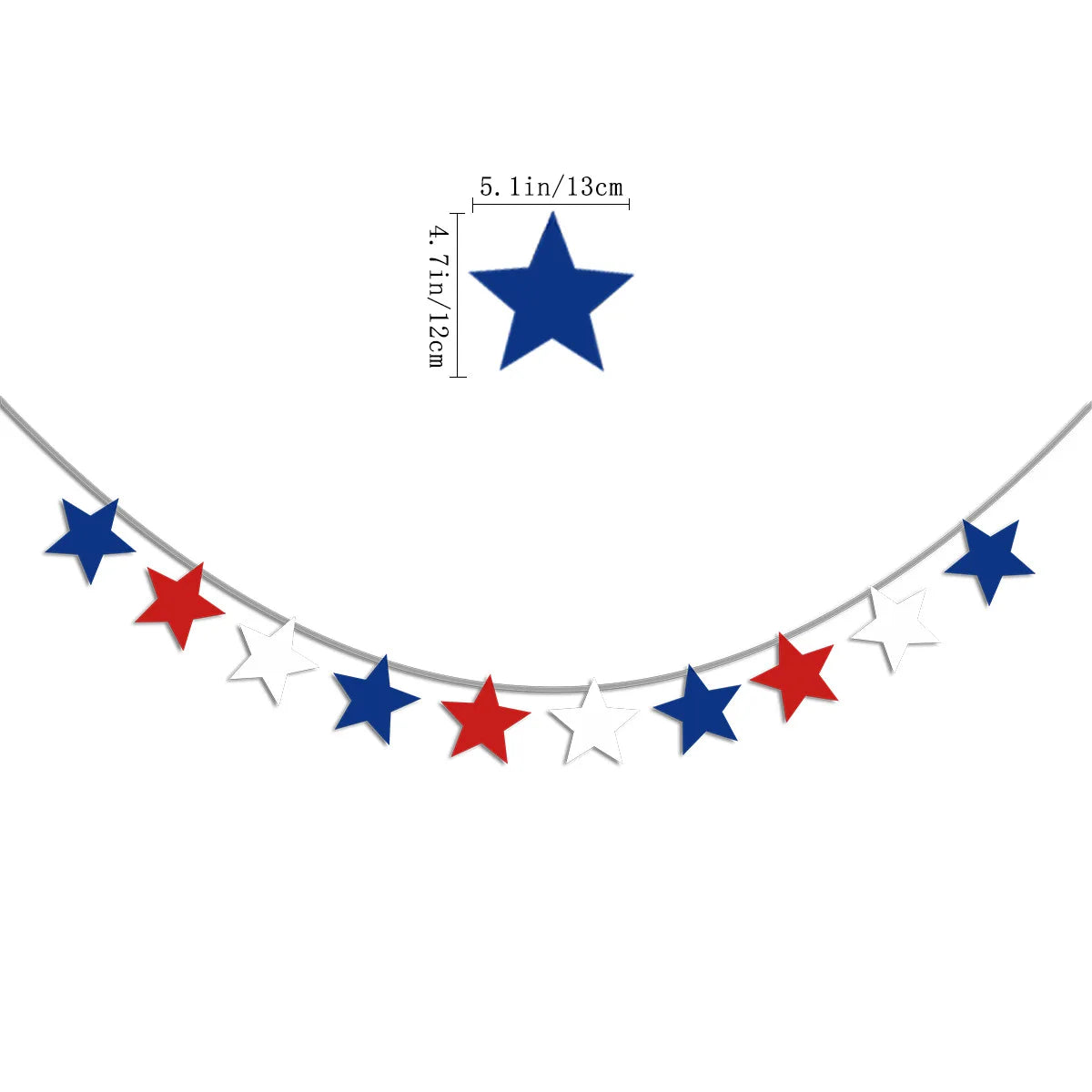 American Party Decorations Independence Day Supplies Banner Balloons Plates For USA 4th Of July Patriotic Theme Party Supplies