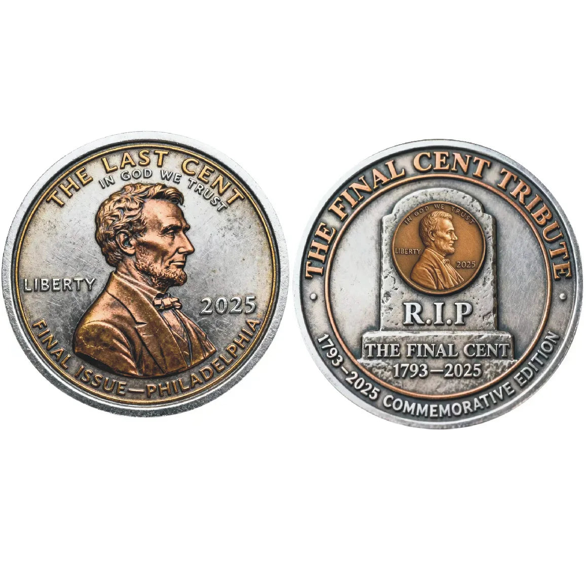 2025 Independent website new product 250th Anniversary US Coins250th Anniversary Lincoln Commemorative Coins