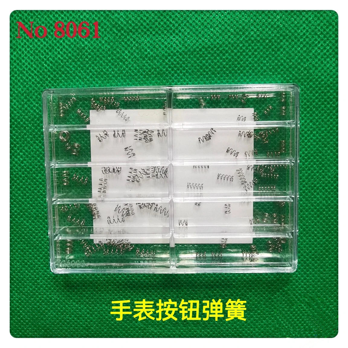 Watch Repair Accessories Stainless Steel Watch Buttons Compression Springs Watch Handles Crown Buttons Springs Mixed Packaging