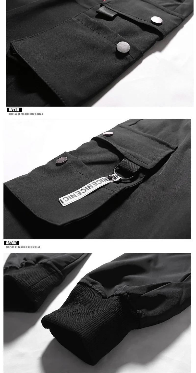 2025 New Men Work Pants Male Tactical Pants Workwear Multi Pocket Casual Training Pants Jogging and Hiking Casual Trousers