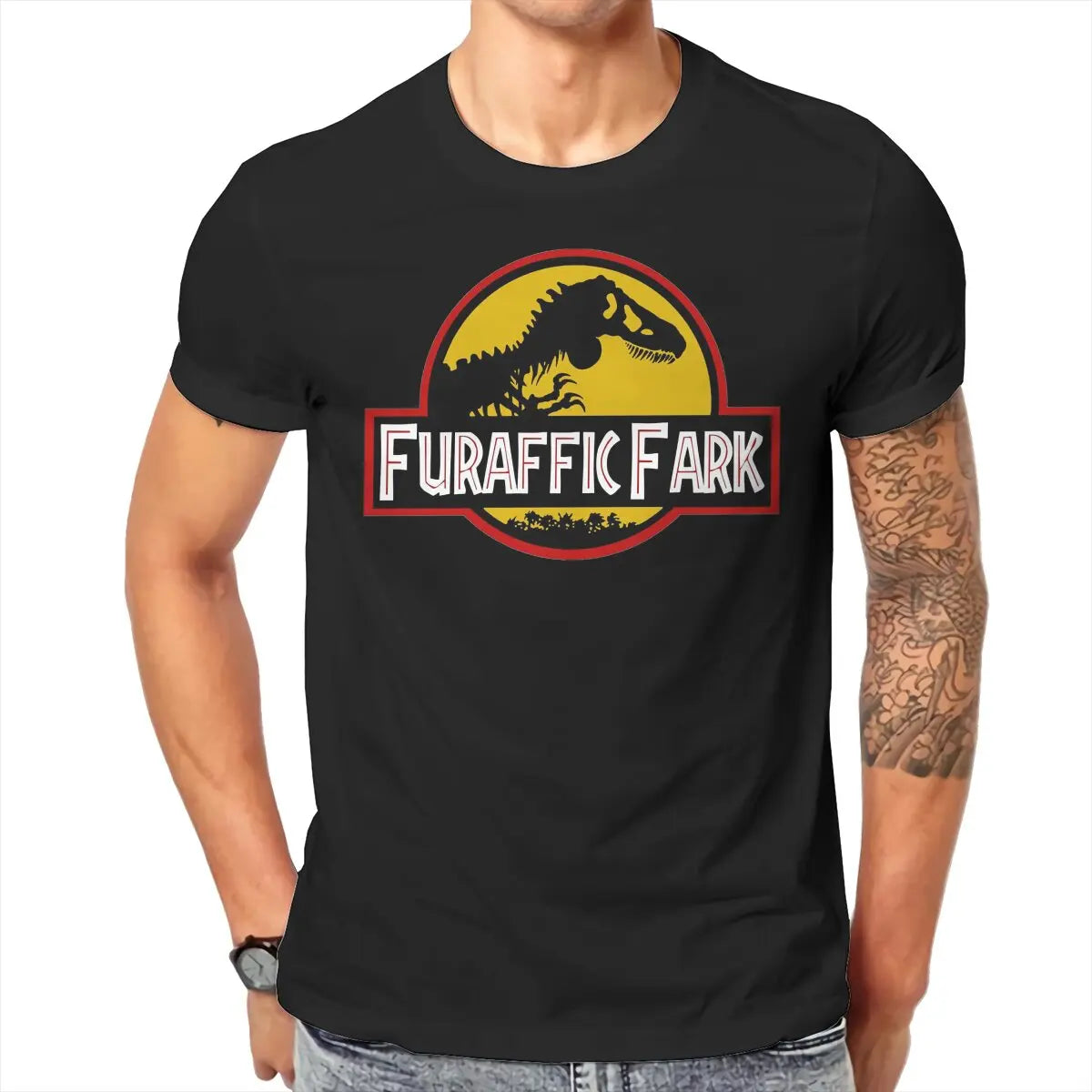 Hot selling in Summer Men's and Women's T-shirts  Furafic Fark Essential Summer top Street Clothing S-6XL