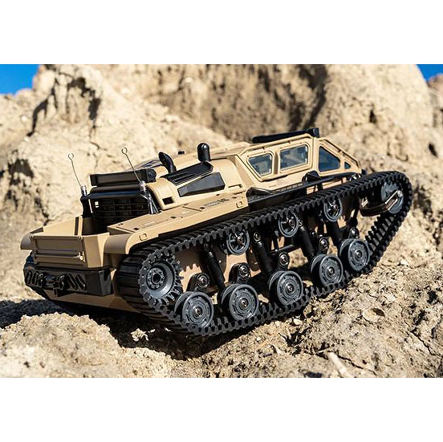 1/18 RTR RC Drifting Tracked Off Road Vehicle C8812 Remote Control Simulation Model Car LED Lights 360 Degree Rotation Hobby