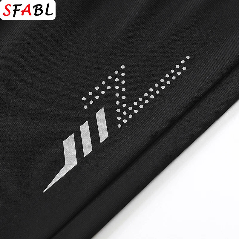 3 Pieces New Running Shorts Men Gym Sports Shorts Quick Dry Workout Training Fitness Jogging Short Pants Man Summer Board Shorts