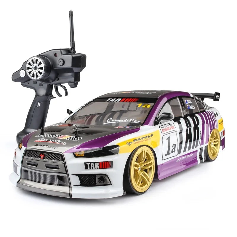 Remote Control Car 1:10 4wd 70km/H High Speed Drift Racing RC Car Simulation Gtr Car Toy Off-Road Rc Car Kids Toys