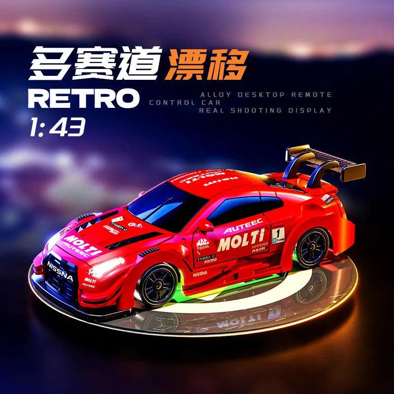 1:43 RC Remote Controlled Car High-Speed Four-Wheel Drive Adult Competition Special Simulation Electric Toy Car Toy