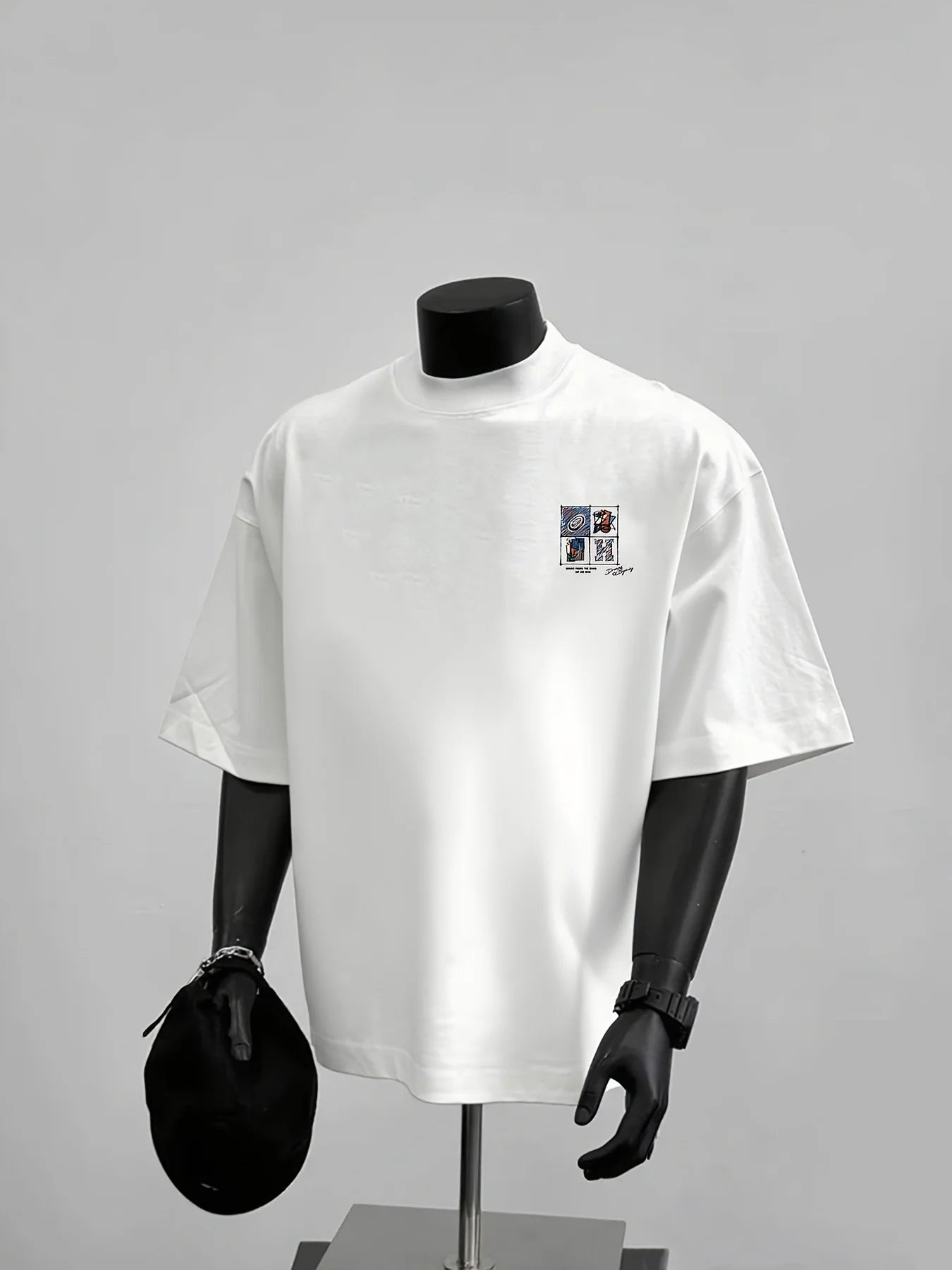 Ideal Summer Outfit Choice: 100% Cotton Men's T-shirt for Outdoor Fashion, Street Trend, Y2K Men's Clothing Short Sleeve