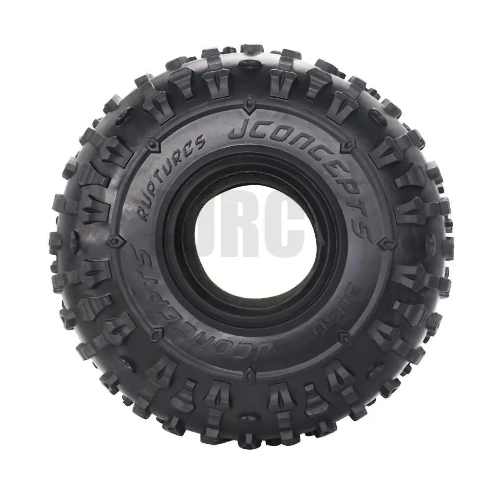 Remote Control Car 4 Pieces 2.2 "jconcepts Rubber Tires Tires For 1/10 Remote Control Crawler Wraith Trax Rr10 Scx10 Wrangler Wh