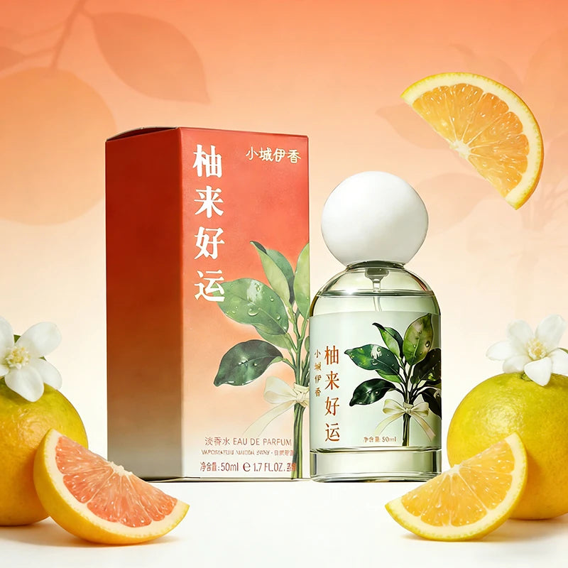 Luxury Women's Perfume Pomelo Citrus Fruity Fragrance Fresh Eau De Toilette Mint Honey Grapefruit Scent Long-lasting Perfume