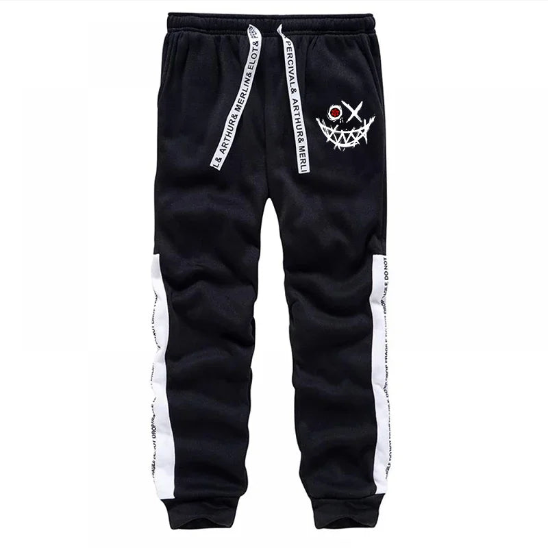 Men's Printed Tracksuit — Casual Hoodie & Sweatpants Streetwear Set