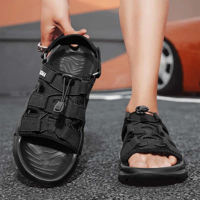 Summer Outdoor Sandals for Man Shoes Breathable Hiking Shoes Water Beach Mens Sandals Camping Climbing Aqua Sneaker
