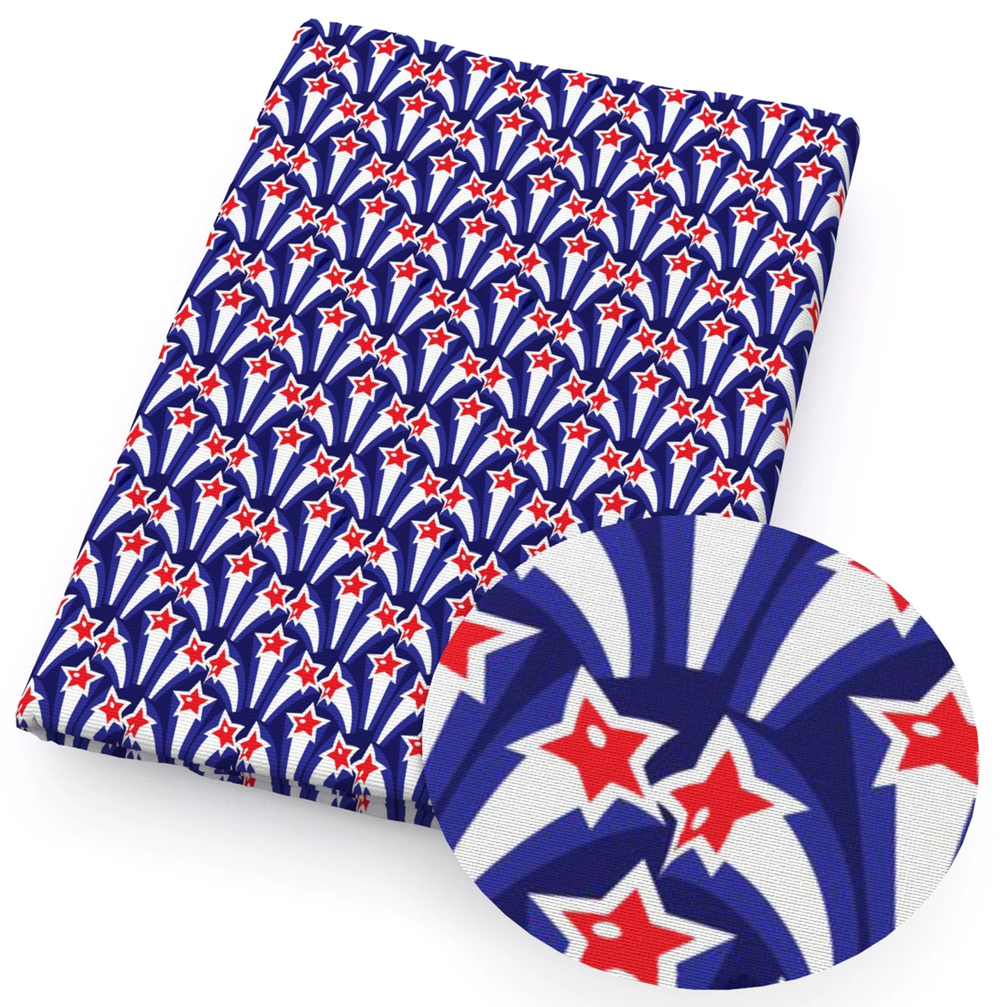 50*145cm 4th Of July Independence Day Polyester Cotton/Swimwear Fabric for Tissue Sewing Quilting Fabrics Needlework Quilt DIY