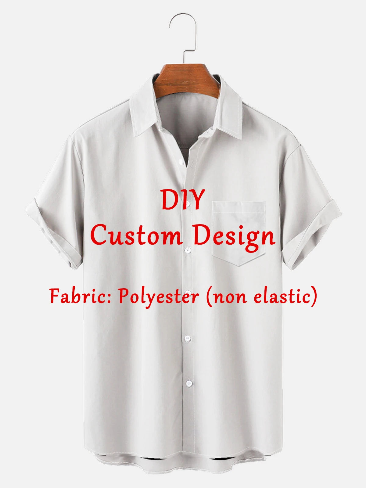 Customized Men's Shirts Summer Hawaiian Short Sleeve Women 3D Custom Design Tops T-shirt Factory Outlet Long Sleeve Shirt