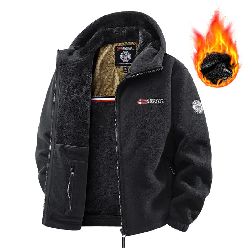 Men's Winter Jacket Large Size Thick Jacket for Men Middle-aged and Elderly Dad's Clothing Men's Sports Coat Norway Man Clothing
