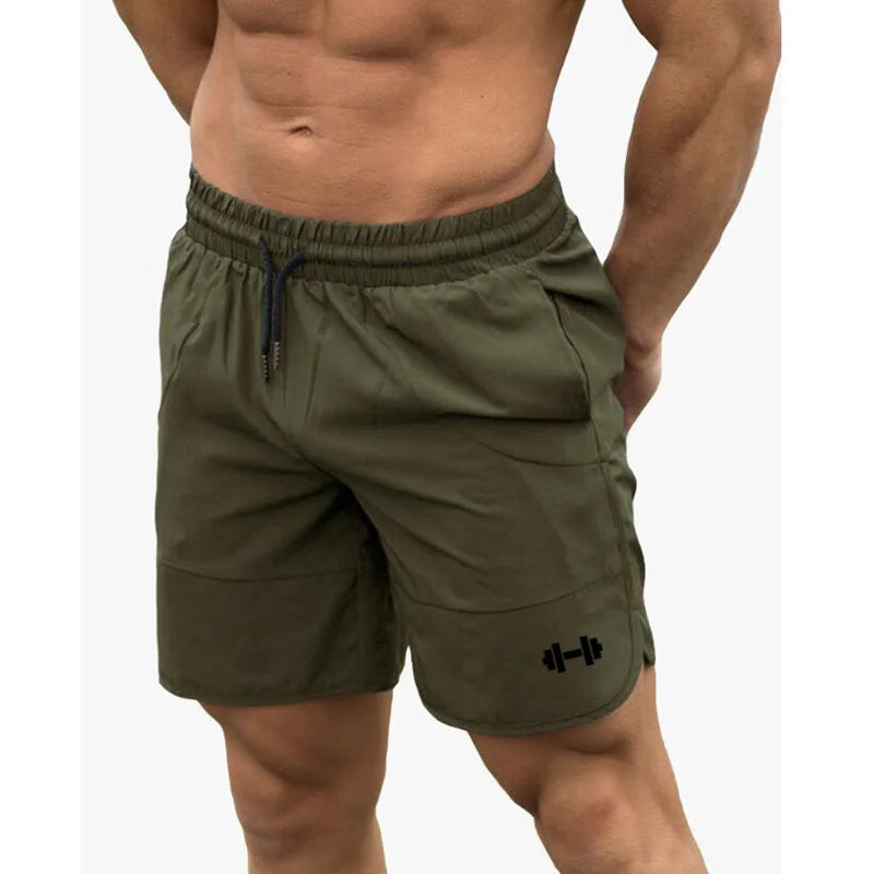 Summer Mens Casual Shorts Gym Wear Fitness Workout Shorts Men Sport Short Pants Tennis Basketball Soccer Training Running Shorts