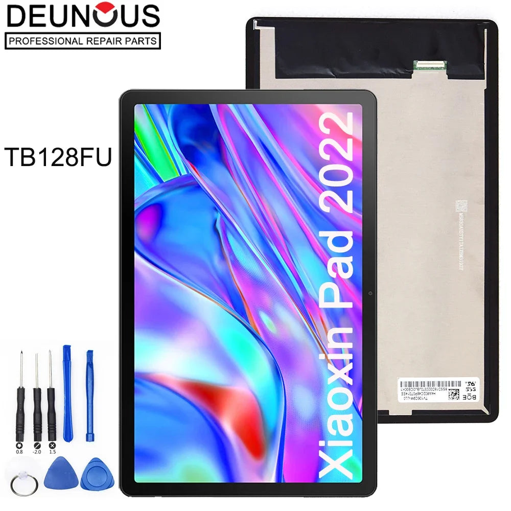 10.6" Tablet LCD For Lenovo Xiaoxin Pad 2022 P12 Tablet TB128FU TB125FU TB128XU Lcd Display Touch Screen Digitizer Assembly