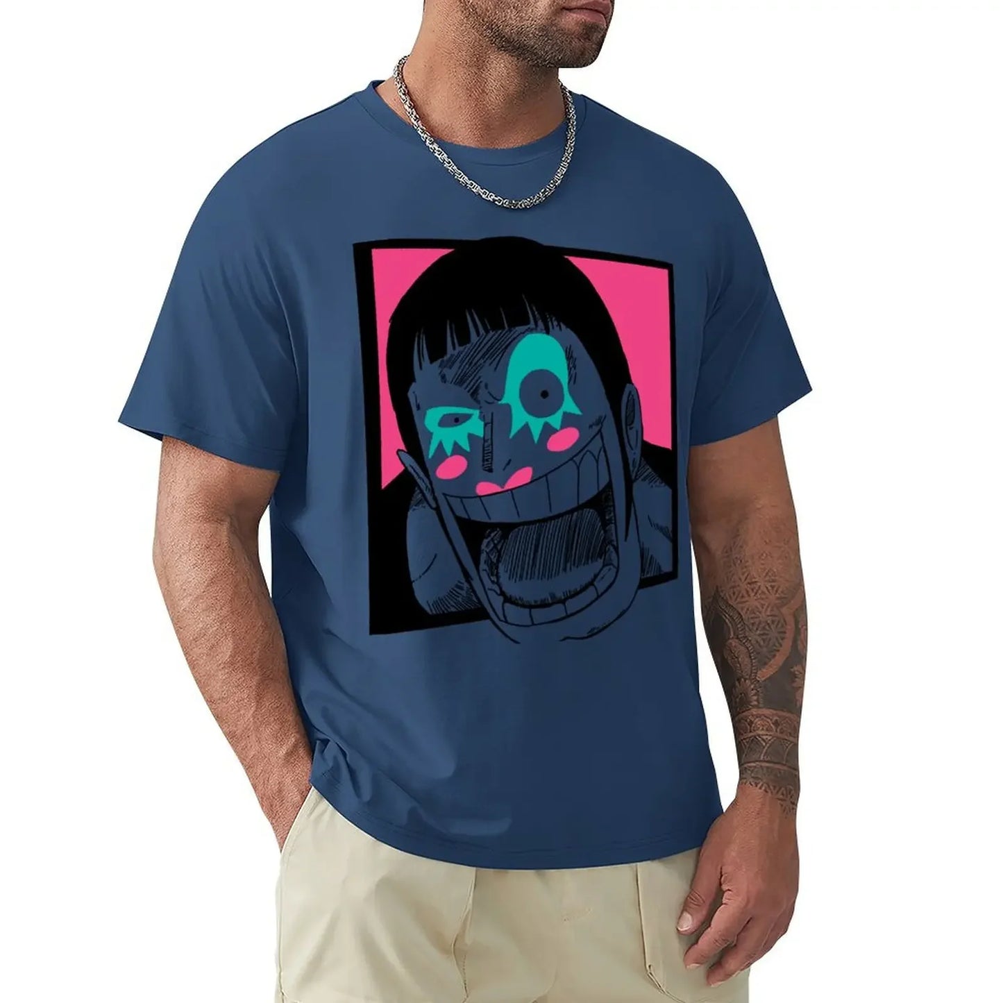 summer clothes customs vintage t shirts men Bentham / Bon Clay / Mr.2 Bon Kurei T-Shirt  graphic t shirts  COTTON  men clothing