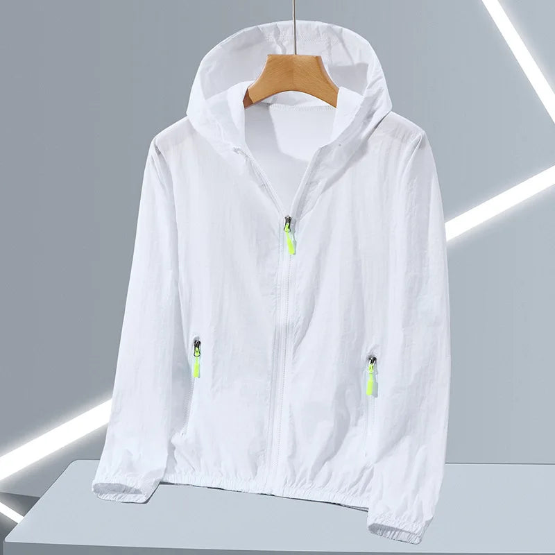 New Summer Sun Protection Clothing Outdoor Jackets Fitting Clothes Men's Women's Lightweight Sun Protection Jackets