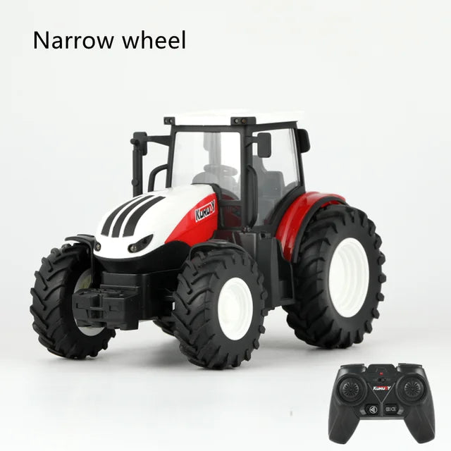 Remote Control Tractor RC Farm Truck Car Trailer 2.4G Farming Simulator Truck Miniature Farm Vehicle Toys Model Children Boy