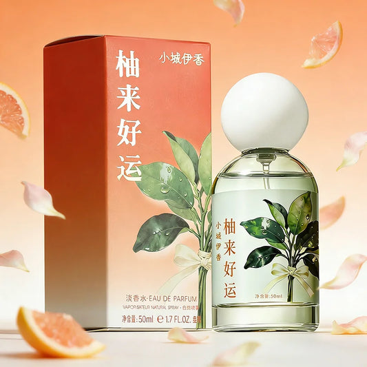 Luxury Women's Perfume Pomelo Citrus Fruity Fragrance Fresh Eau De Toilette Mint Honey Grapefruit Scent Long-lasting Perfume