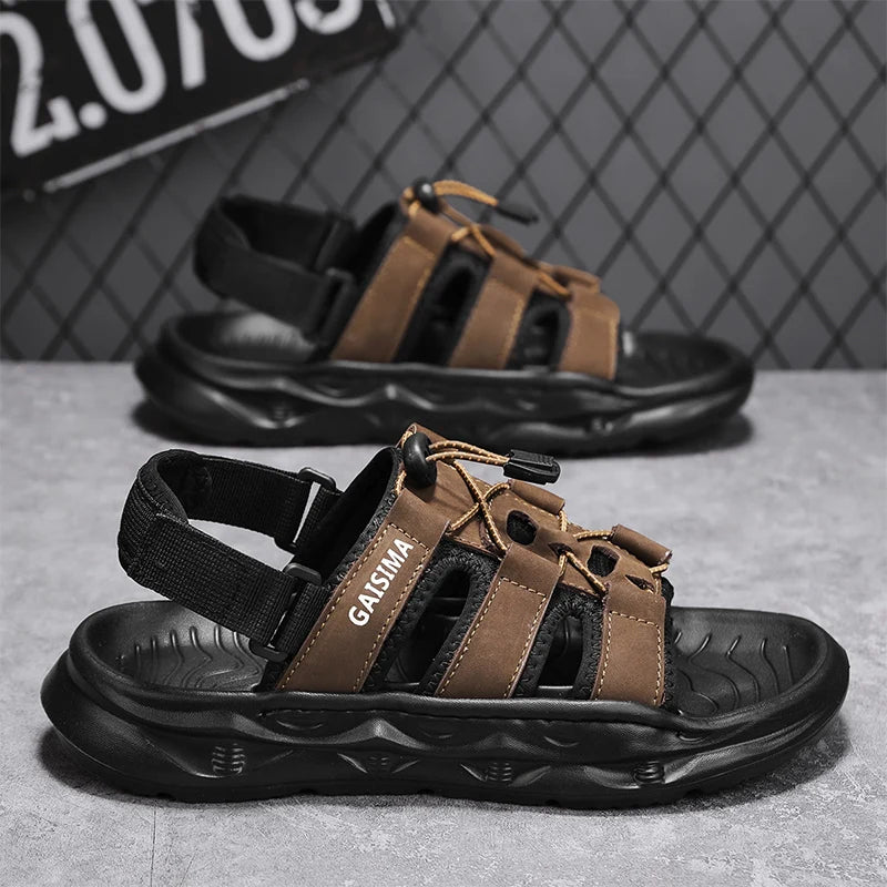 Summer Outdoor Sandals for Man Shoes Breathable Hiking Shoes Water Beach Mens Sandals Camping Climbing Aqua Sneaker